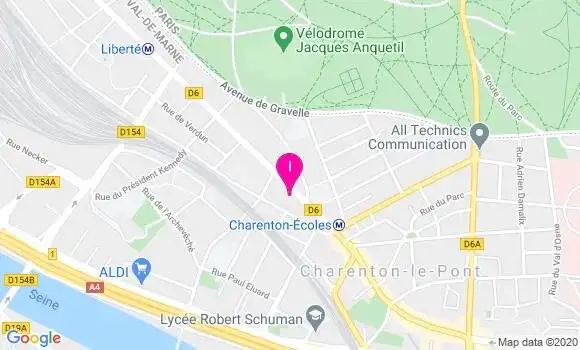 Localisation Marie Elisabeth Mathurel
