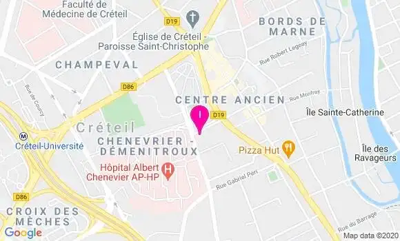 Localisation Catherine Lassalle