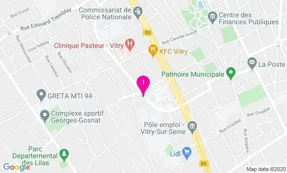 Localisation David Vandenhoute