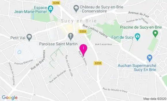 Localisation Christine Bastide Roulleau
