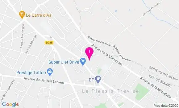 Localisation Sabine Lagarde Sellou
