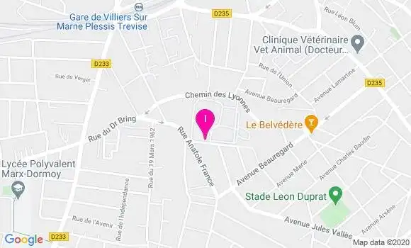 Localisation Joelle Amzallag