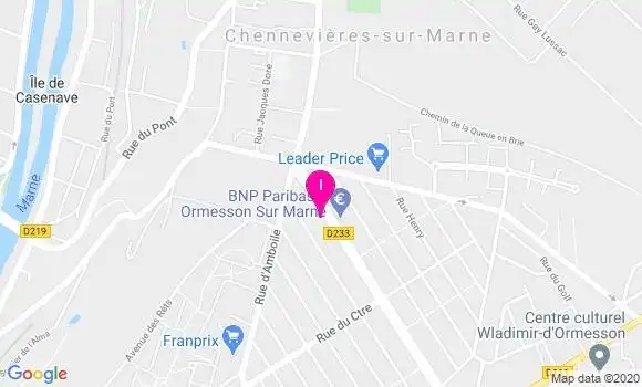 Localisation Marion Lagardere