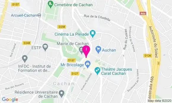 Localisation Laetitia Boutard