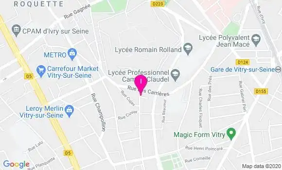 Localisation Kelly Raimbault