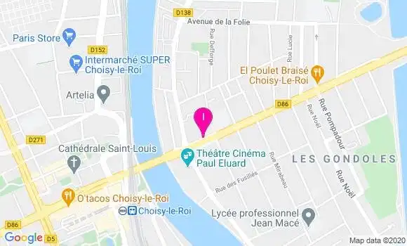Localisation Elsa Mare