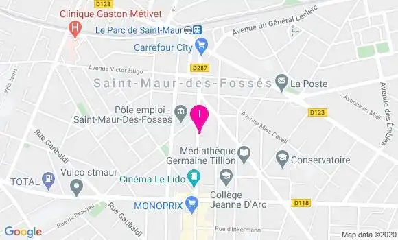 Localisation Murielle Lafaye