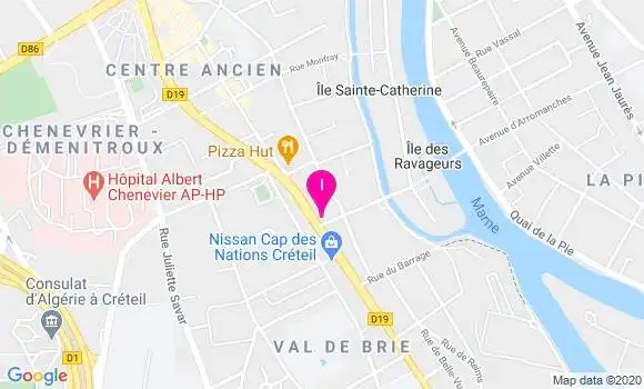 Localisation Jean Claude Aurivel