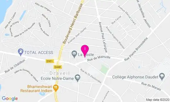 Localisation Brigitte Nelaton