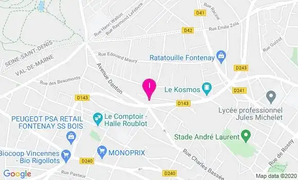 Localisation Lucile Robineau