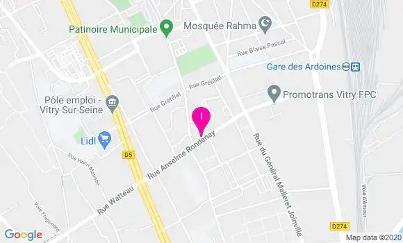 Localisation Ahmed Mamouni