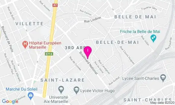 Localisation Hubert De Veyrac
