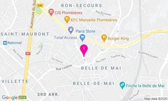 Localisation Isabelle Cabrol