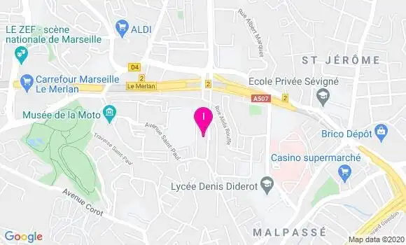 Localisation Fatima Fadelallah