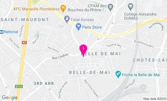 Localisation Emilie Cremades