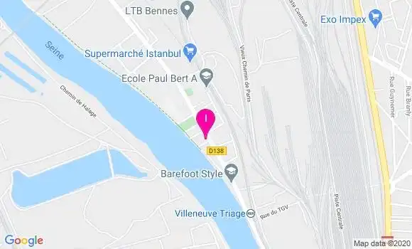 Localisation Laure Bernelin