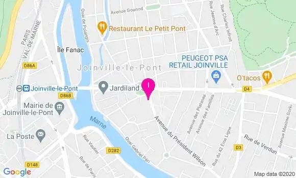 Localisation Martine Limbourg