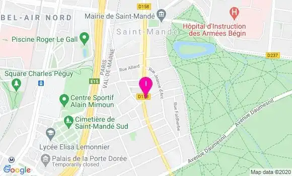 Localisation Anne Marie Dow