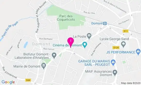 Localisation Aurore Bonnevalle
