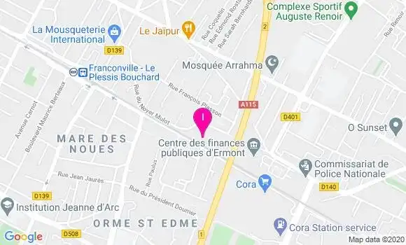 Localisation Aline Ducamp