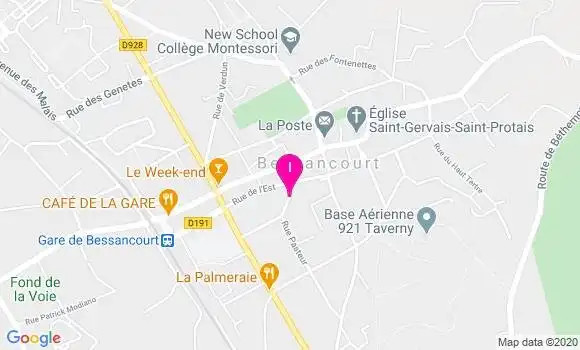 Localisation Delphine Le Grand