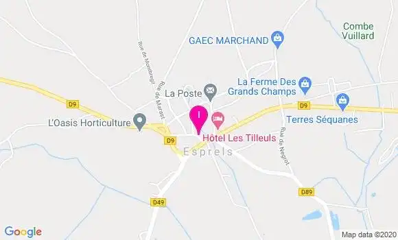 Localisation Irwin Casse