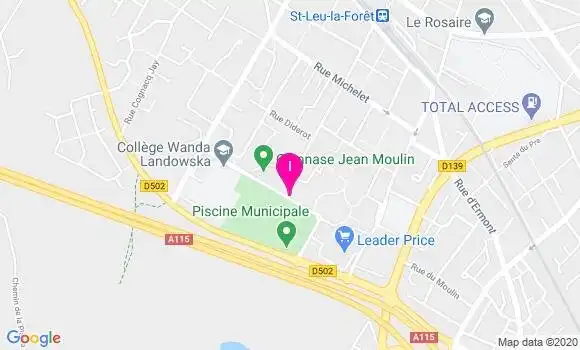 Localisation Yvette Jeandet