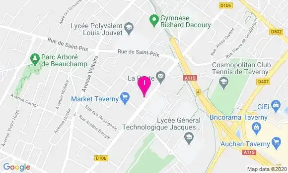 Localisation Bouchra Taisse
