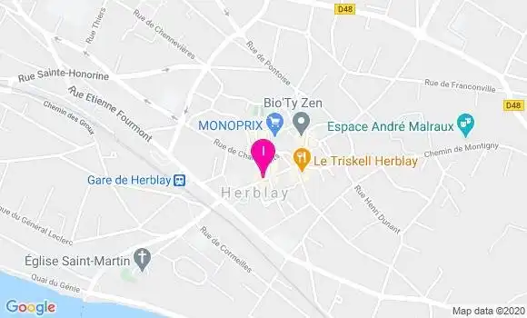 Localisation Nathalie Chatony