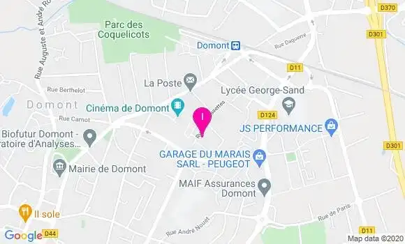 Localisation Nora Haddadi