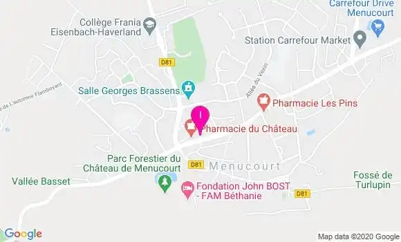 Localisation Virginie Vaquer