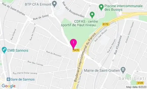 Localisation Natacha Lavergne