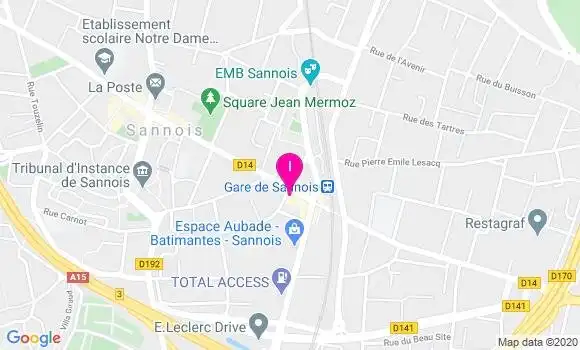 Localisation Delphine Leclere
