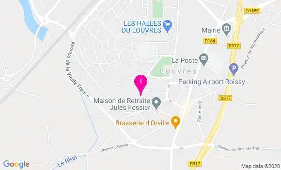 Localisation Cendrine Russet