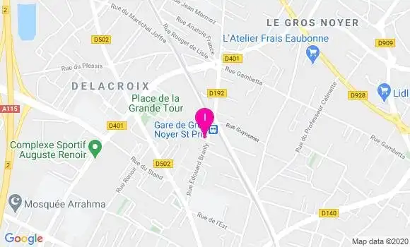 Localisation Frederique Denorme