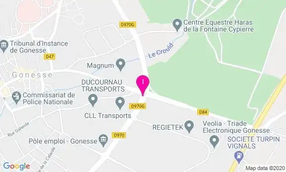 Localisation Mireille Ringuet
