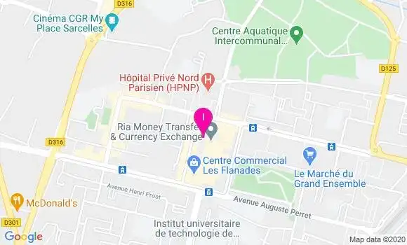 Localisation Nathaniele Fortune