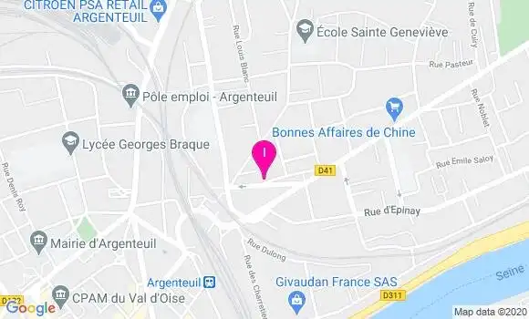 Localisation Fatima Houcine