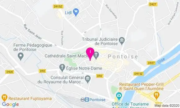 Localisation Ingrid Rebours