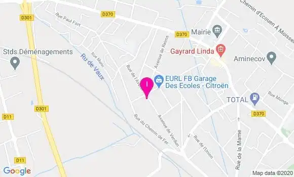 Localisation Corinne Spony
