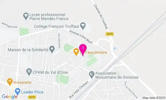 Localisation Theophile Koundouno