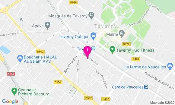 Localisation Caroline Cron
