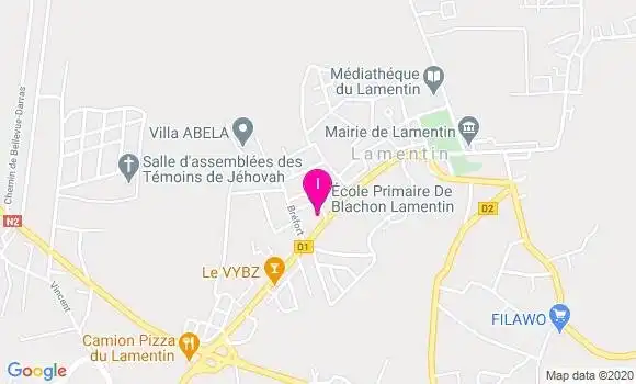 Localisation Evelyne De Buffrenil