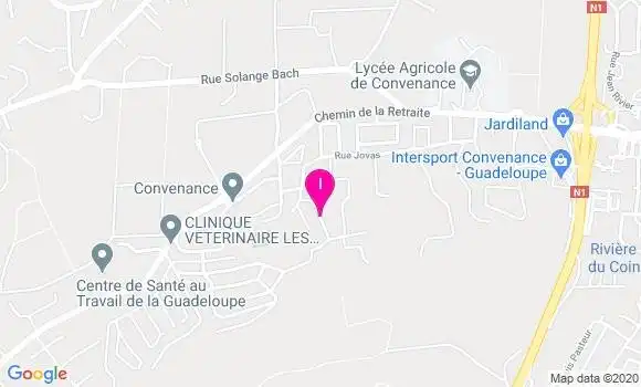Localisation George Biabiany