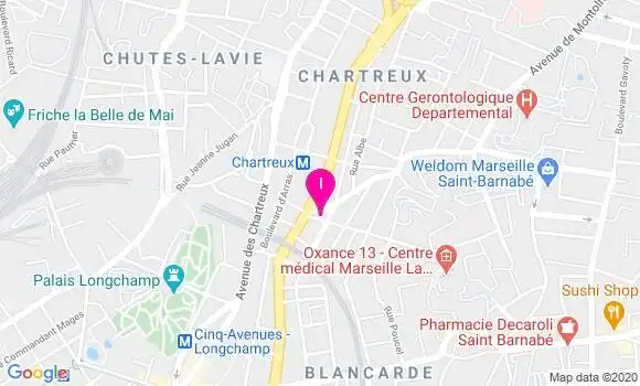 Localisation Fabienne Menegon