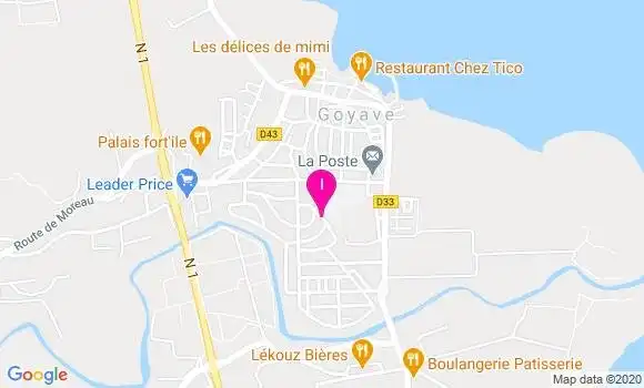 Localisation Nadia Calvaire