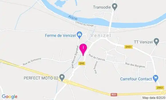 Localisation Sandrine De Oliveira