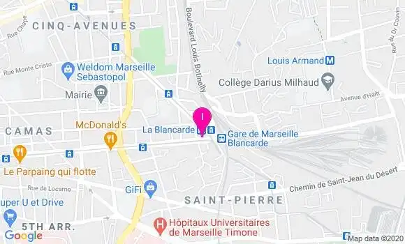 Localisation Danielle Roucheton