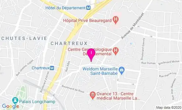 Localisation Caroline Mabert