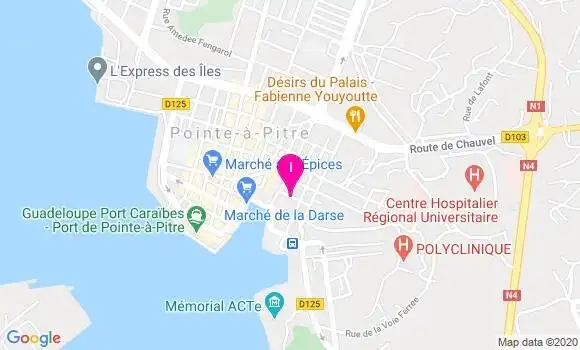 Localisation Jacqueline Matignon Gassion
